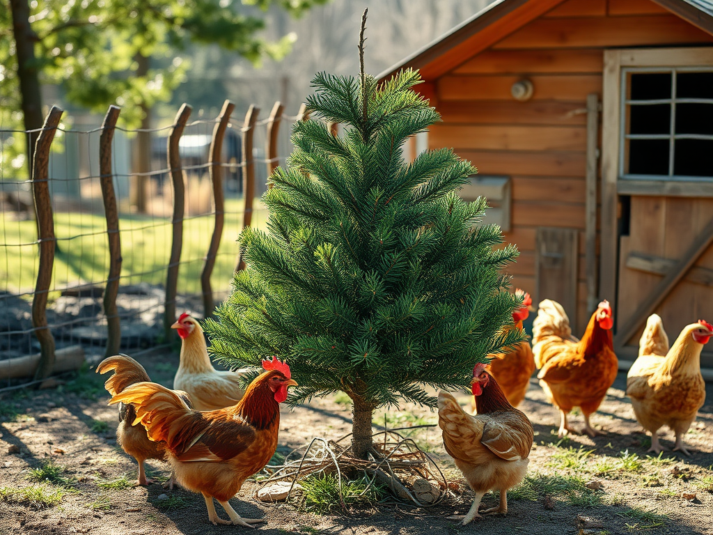 Can Chickens Have Christmas Trees? How to Reuse Your Tree Safely on the Homestead