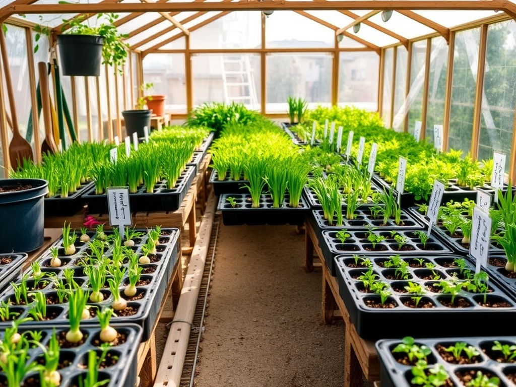 Top Seeds to Start in the Greenhouse in January (Virginia)